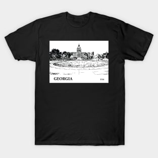 Georgia State USA T-Shirt